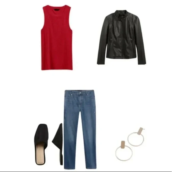 Banana Republic High-Rise Medium Wash Straight Jean - Picture 10 of 14